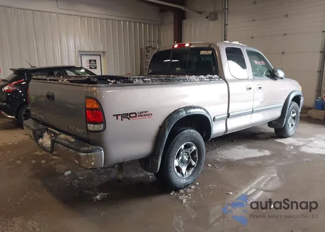 2002 Toyota Tundra Sr5 из США, поврежденный, VIN 5TBBT44102S249000